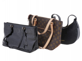 LOT OF LADIES SENCILLEZ VERSACE LOUIS VUITTON BAG