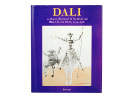 VINTAGE SALVADOR DALI ETCHINGS ART CATALOG 1994