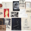 MID CENT WOODBLOCKS, ETCHINGS AND DRAWINGS SIGNED PIC-0
