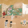 18TH C TOKUGAWA SHOGUNATE EMAKIMONO PAINTING PIC-1