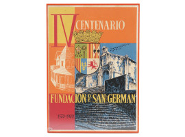 SAN GERMAN SERIGRAPH POSTER BY ANTONIO MALDONADO