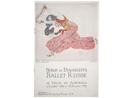 1916 BALLET RUSSE AMERICAN TOUR MET OPERA BOOKLET