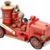 MID CEN JAPANESE TIN FIRE DEPART TRUCK TOY MODEL PIC-0