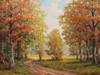 AMERICAN RURAL LANDSCAPE PAINTING BY JOHN DRAPP PIC-1