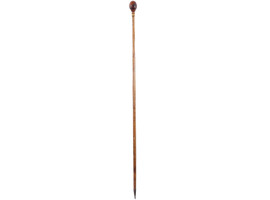 AMERICAN WOODEN WALKING CANE CATSKILL MOUNTAINS