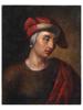 ITALIAN LATINI PORTRAIT PAINTING AFTER ALTISSIMO PIC-0