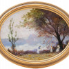 US IMPRESSIONIST OIL PAINTING BY JAMES G LLEWELYN PIC-0