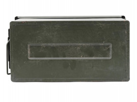 US VIETNAM ERA MILITARY METAL AMMO CONTAINER BOX