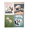 1960S SOVIET ILLUSTRATED CHILDRENS BOOKS, 4 PCS PIC-0