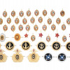 GROUP OF RUSSIAN AND SOVIET MILITARY HAT BADGES PIC-0