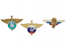 RUSSIAN BELORUSSIAN UKRAINIAN PARATROOPERS BADGES