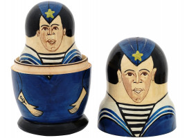 DEALERS LOT OF RUSSIAN NAVY MATRYOSHKA DOLL SETS