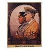 WWII NAZI GERMAN ADOLF HITLER PROPAGANDA POSTER PIC-0