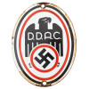 WWII NAZI GERMAN DDAC AUTOMOBILE CLUB STREET SIGN PIC-0