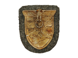 WORLD WAR II NAZI GERMAN MILITARY SHIELDS 3 PCS