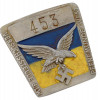 WWII NAZI GERMAN AIR BASE COMMAND EMPLOYEE BADGE PIC-0