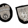 WWII NAZI GERMAN THIRD REICH WAFFEN SS SHIELDS PIC-0