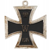 WWI AND WWII NAZI GERMAN GRAND IRON CROSSES SET PIC-4