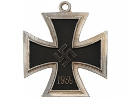 WWI AND WWII NAZI GERMAN GRAND IRON CROSSES SET