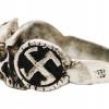 WWII GERMAN THIRD REICH SS 800 SILVER WIKING RING PIC-3