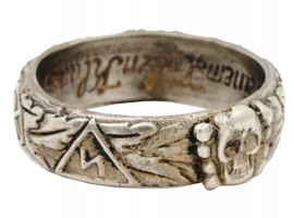 WWII GERMAN THIRD REICH SS HIMMLER HONOR RING