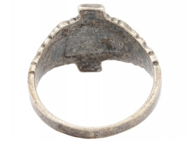 WWII GERMAN HITLER YOUTH LEADER 800 SILVER RING