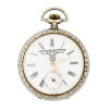 WWII NAZI GERMAN SA MEMBER EAGLE POCKET WATCH PIC-0