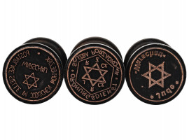 WWII HOLOCAUST JEWISH GHETTO POSTAGE SEALS 3 PCS