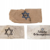 WWII HOLOCAUST CONCENTRATION CAMP ARMBANDS 3 PCS PIC-0