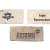 WWII HOLOCAUST CONCENTRATION CAMP ARMBANDS 3 PCS PIC-0