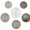 WWII HOLOCAUST JEWISH GHETTO LODZ COINS 6 PCS PIC-0