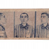 WWII HOLOCAUST AUSCHWITZ CAMP MALE INMATE PHOTOS PIC-0