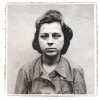 NUREMBERG TRIAL PHOTO OF CAMP GUARD ILSE FORSTER PIC-0