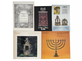 ANTIQUE JUDAICA AUCTION CATALOGS BY SOTHEBY'S OR CHRISTIE'S