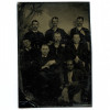 ANTIQUE 1860S TINTYPE PHOTO FRONTIERSMEN VETERANS PIC-0