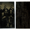 ANTIQUE 1860S TINTYPE PHOTO FRONTIERSMEN VETERANS PIC-4