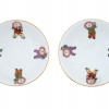 VINTAGE 20TH C CHINESE PORCELAIN PLATES WITH KIDS PIC-2