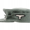 WWII NAZI GERMAN SS TOTENKOPF M43 FIELD CAP PIC-3