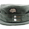 WWII NAZI GERMAN SS TOTENKOPF M43 FIELD CAP PIC-1