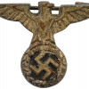 WWII NAZI GERMAN REICHSADLER AND SWASTIKA PINS PIC-3