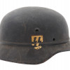 WWII NAZI GERMAN SS MILITARY HELMET STAHLHELM PIC-2