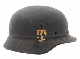 WWII NAZI GERMAN SS MILITARY HELMET STAHLHELM