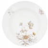 ANTIQUE RUSSIAN KORNILOV PORCELAIN FLOWER PLATE PIC-0