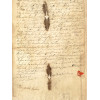 ANTIQUE ENGLISH HISTORICAL HANDWRITTEN LETTER PIC-1