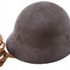 WWII JAPANESE ARMY STEEL HELMET WITH COTTON LINER PIC-1