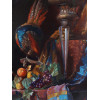 RUSSIAN OIL PAINTING STILL LIFE BY EUGENE GORUNOFF PIC-1