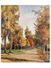 RUSSIAN TREES OIL PAINTING BY ALEX KRAKHMALNIKOV PIC-0