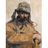 RUSSIAN PORTRAIT OIL PAINTING BY ABRAM ARKHIPOV PIC-1