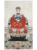 CHINESE PORTRAIT OF EMPRESS WATERCOLOR PAINTING PIC-0