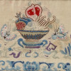 CHINESE EMBROIDERED WATERCOLOR PAINTING ON SILK PIC-1